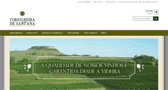 Desktop Screenshot of cordilheiradesantana.com.br