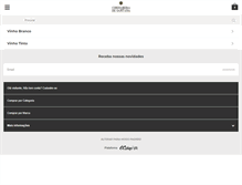 Tablet Screenshot of cordilheiradesantana.com.br